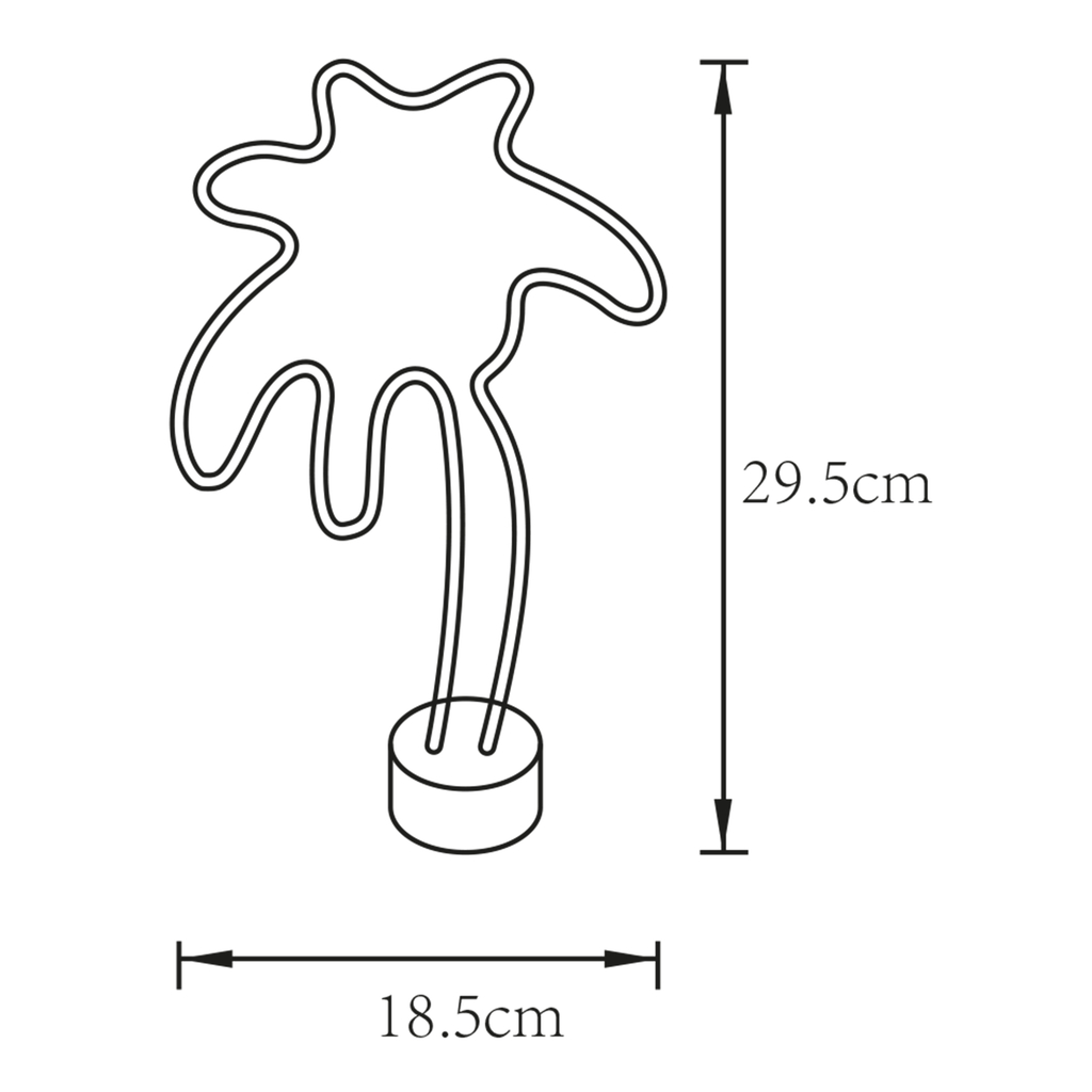 Dekorativní LED lampička PALM TREE