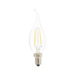 LED žárovka E14 4 W teplá barva ORO-E14-C35-FL-CLARO-FLAMI-4 W