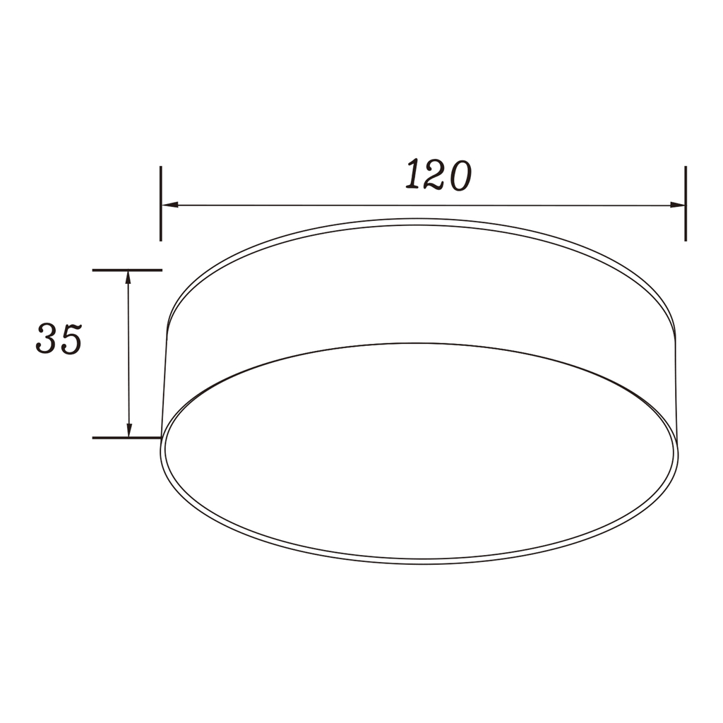 Zlaté LED stropní svítidlo 3000K teplé barva SOLARI 12 cm