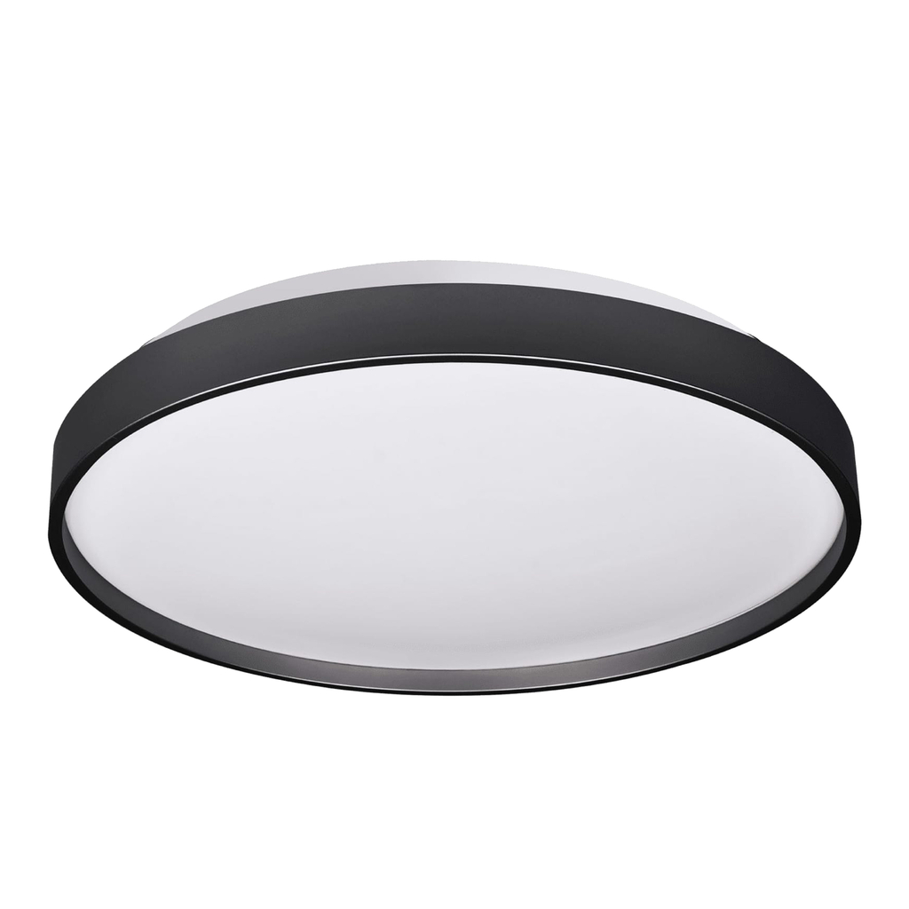 Stropní LED svítidlo/plafón kulaté ORO-NUBE 18W černá