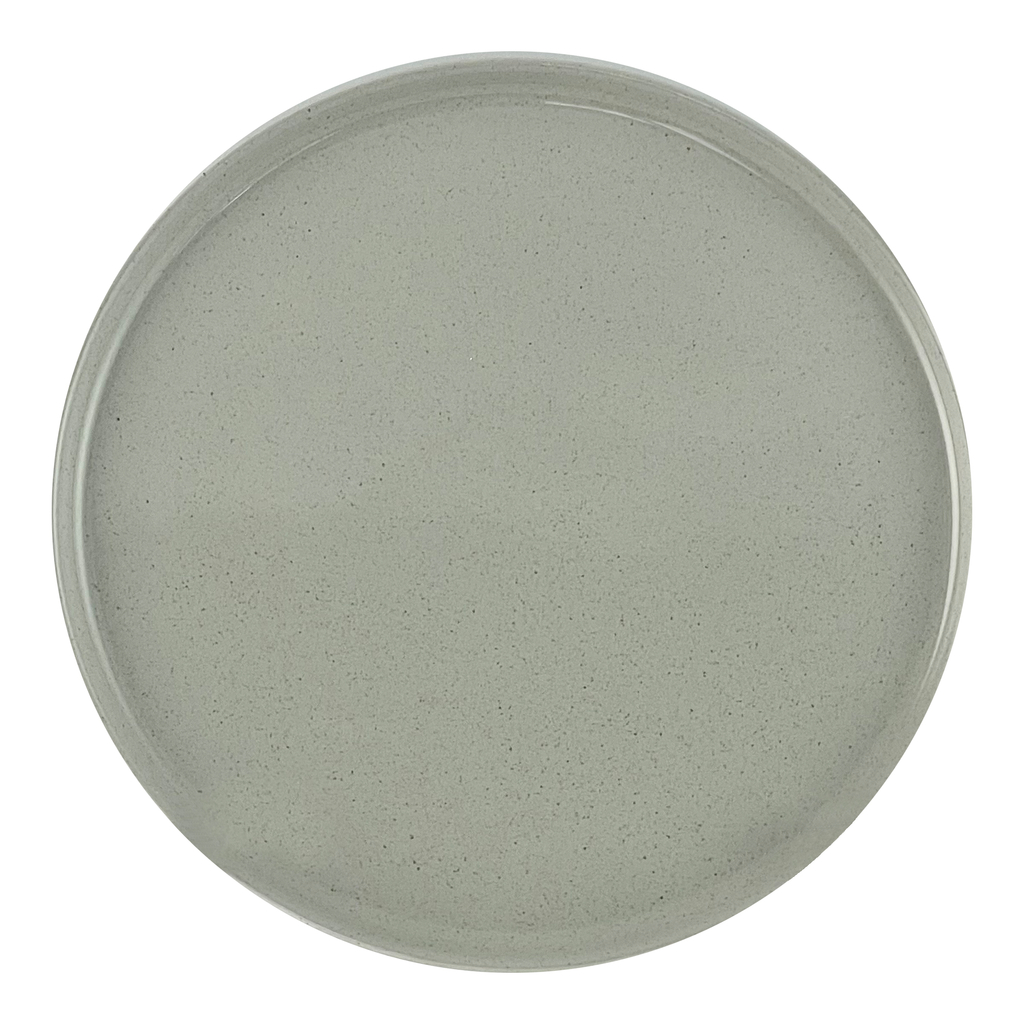 Mělký talíř GRANITE SILVER GREY porcelán Bogucice 26,5 cm