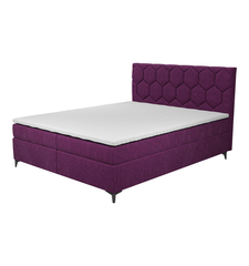 POSTEL BOXSPRING MEGAN PU 140*200 TERRA69/NOHA ČERNÁ