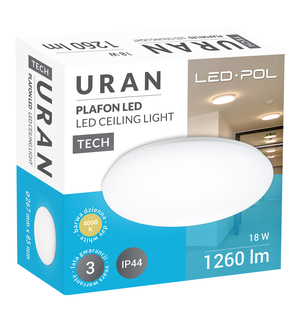 Stropní svítidlo ORO-URAN LED 18W-DW