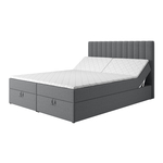 Postel boxspring s topperem LIMAND VISCO 160x200 cm