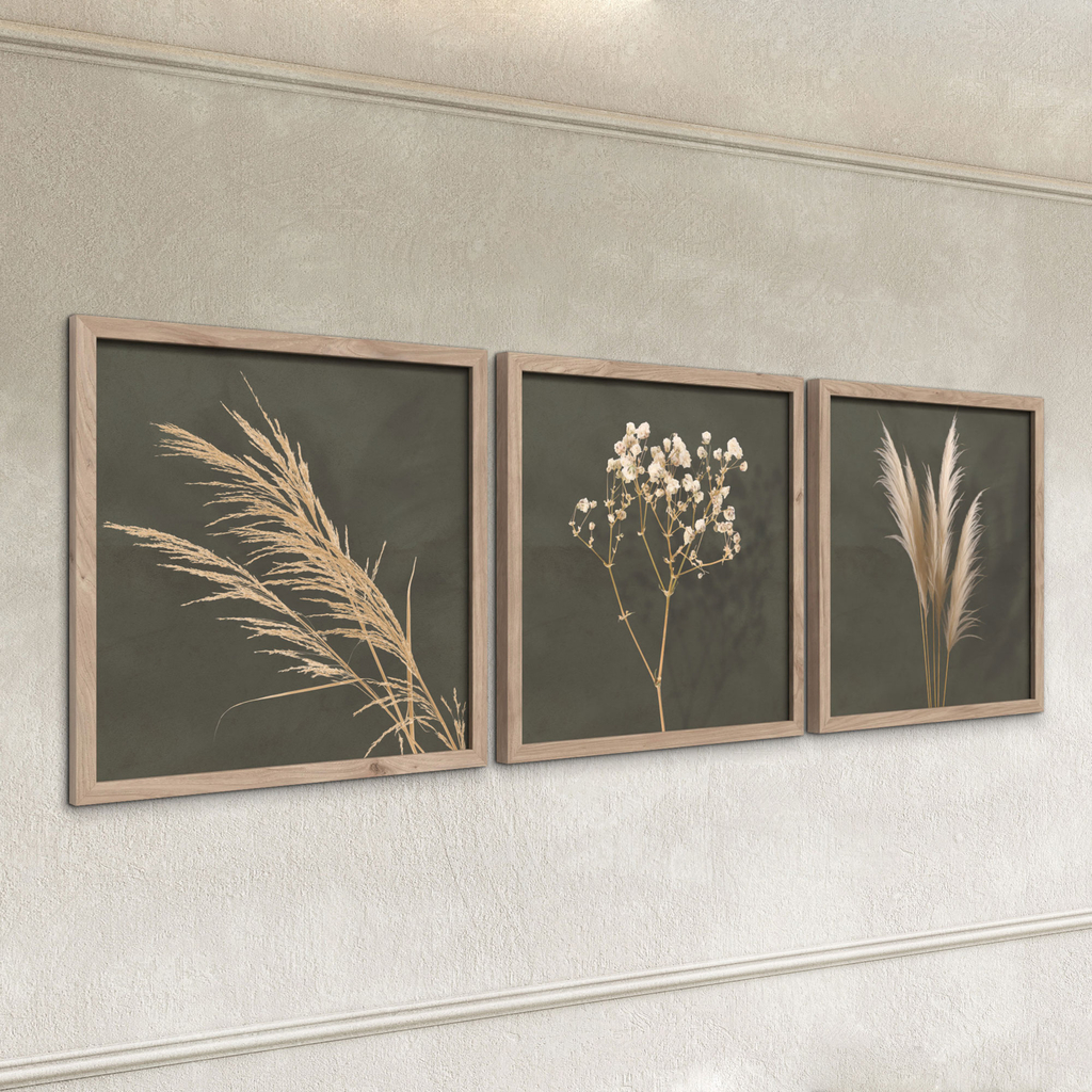 Nástěnné obrazy WALL PAMPAS 30x30 cm