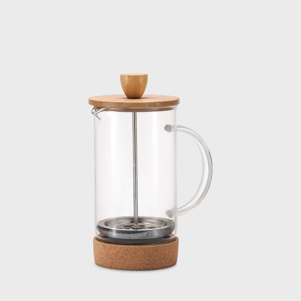 Konvice French Press s bambusovým víkem 800ml