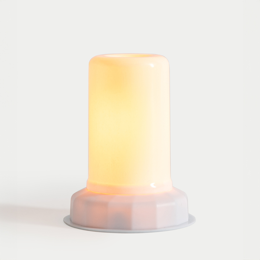 Dekorativní LED lampa CANDLE bílá