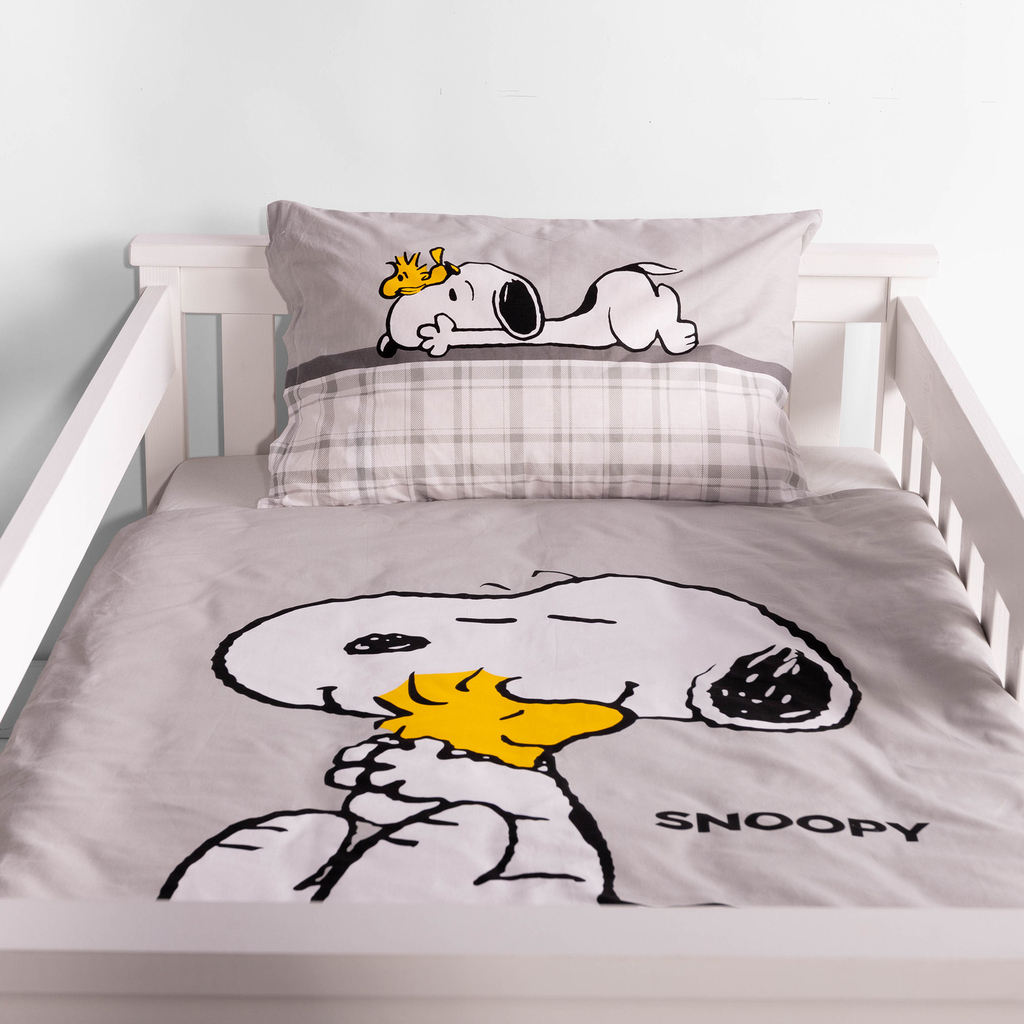 Bavlněné dětské povlečení SNOOPY 100x135 cm