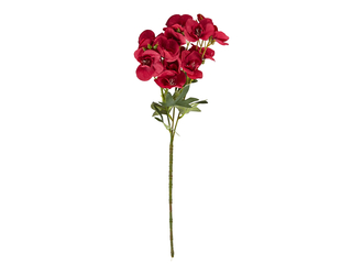 Červená umělá květina 61 cm