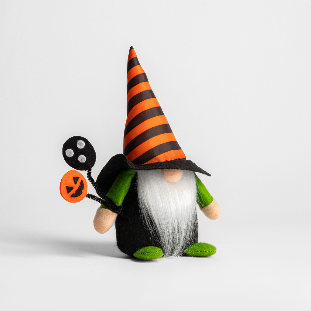 Halloweenská dekorace figurka KLUK SKŘÍTEK 20 cm