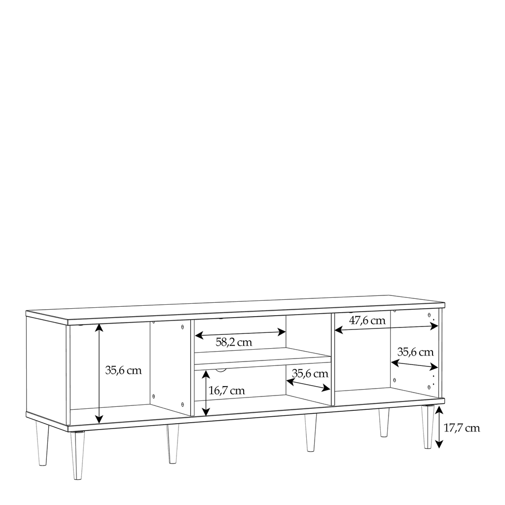 TV skříňka CALASETTA 160 cm