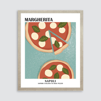 Obraz do kuchyně PIZZA MARGHERITA 40x50 cm