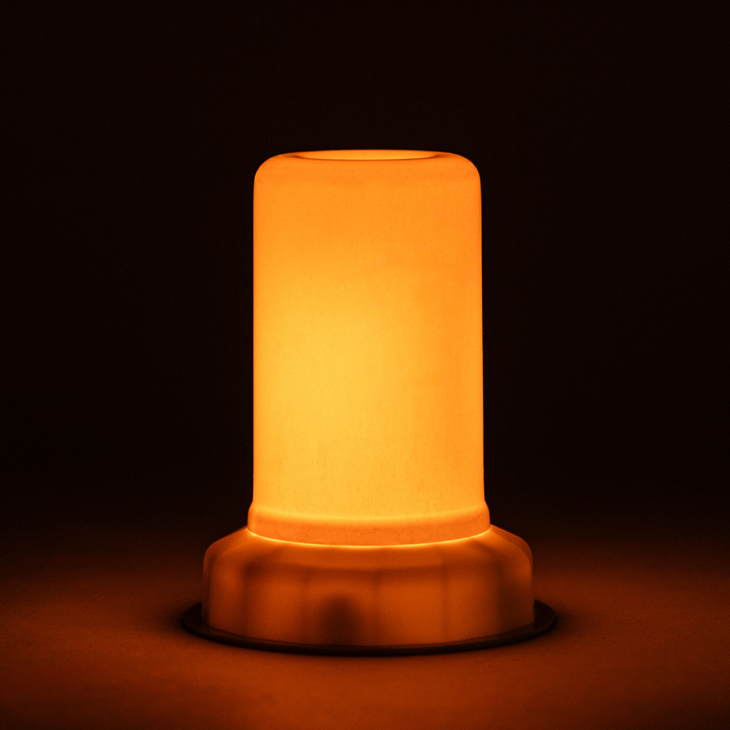 Dekorativní LED lampa CANDLE bílá