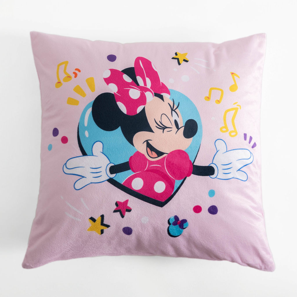 Velurový povlak na polštář MINNIE DISNEY 40x40 cm