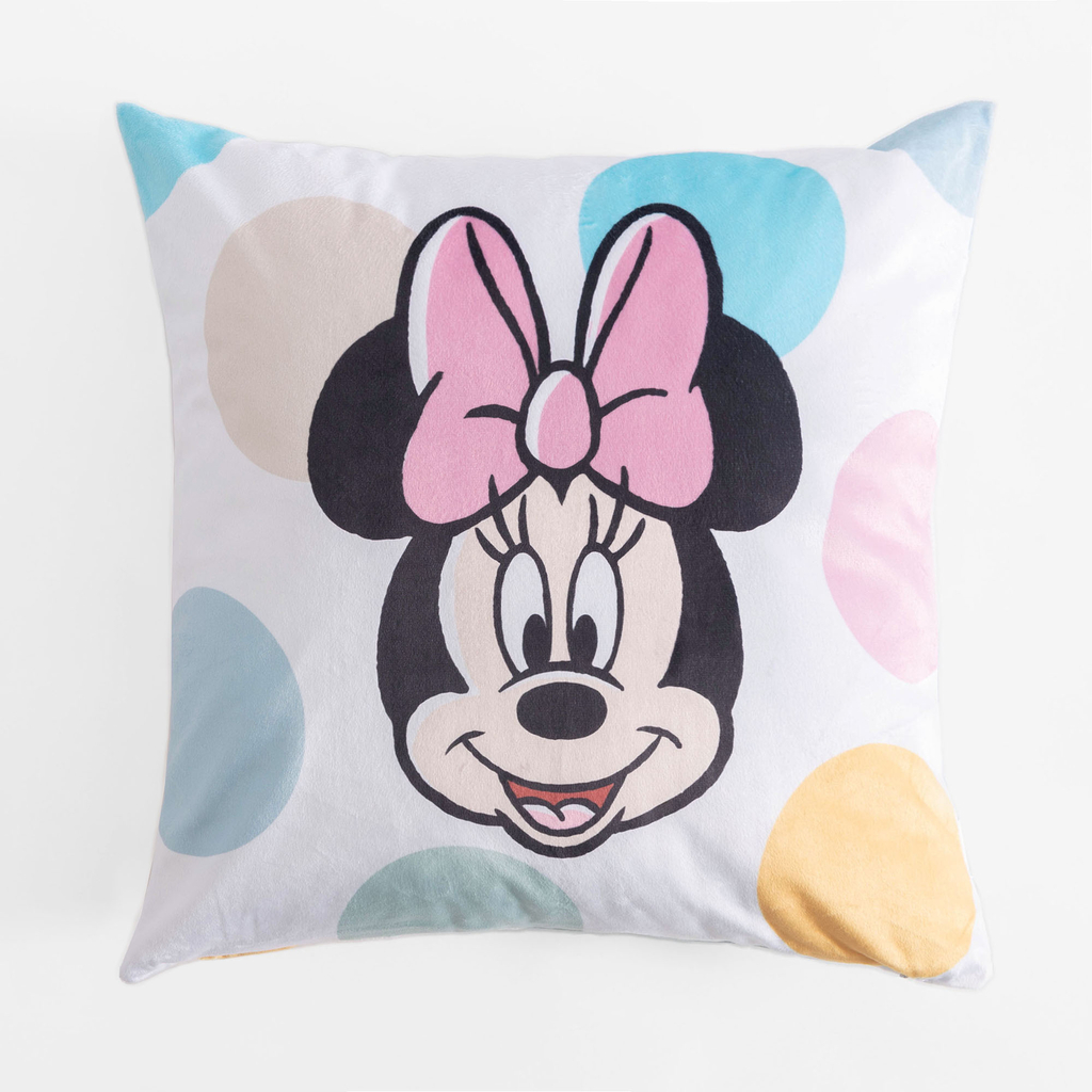 Velurový povlak na polštář MICKEY MINNIE DISNEY 40x40 cm