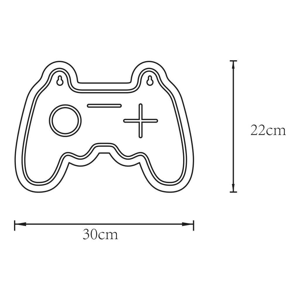 Dekorativní LED lampička GAMEPAD