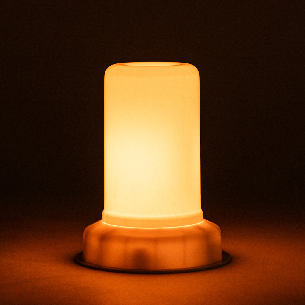 Dekorativní LED lampa CANDLE bílá