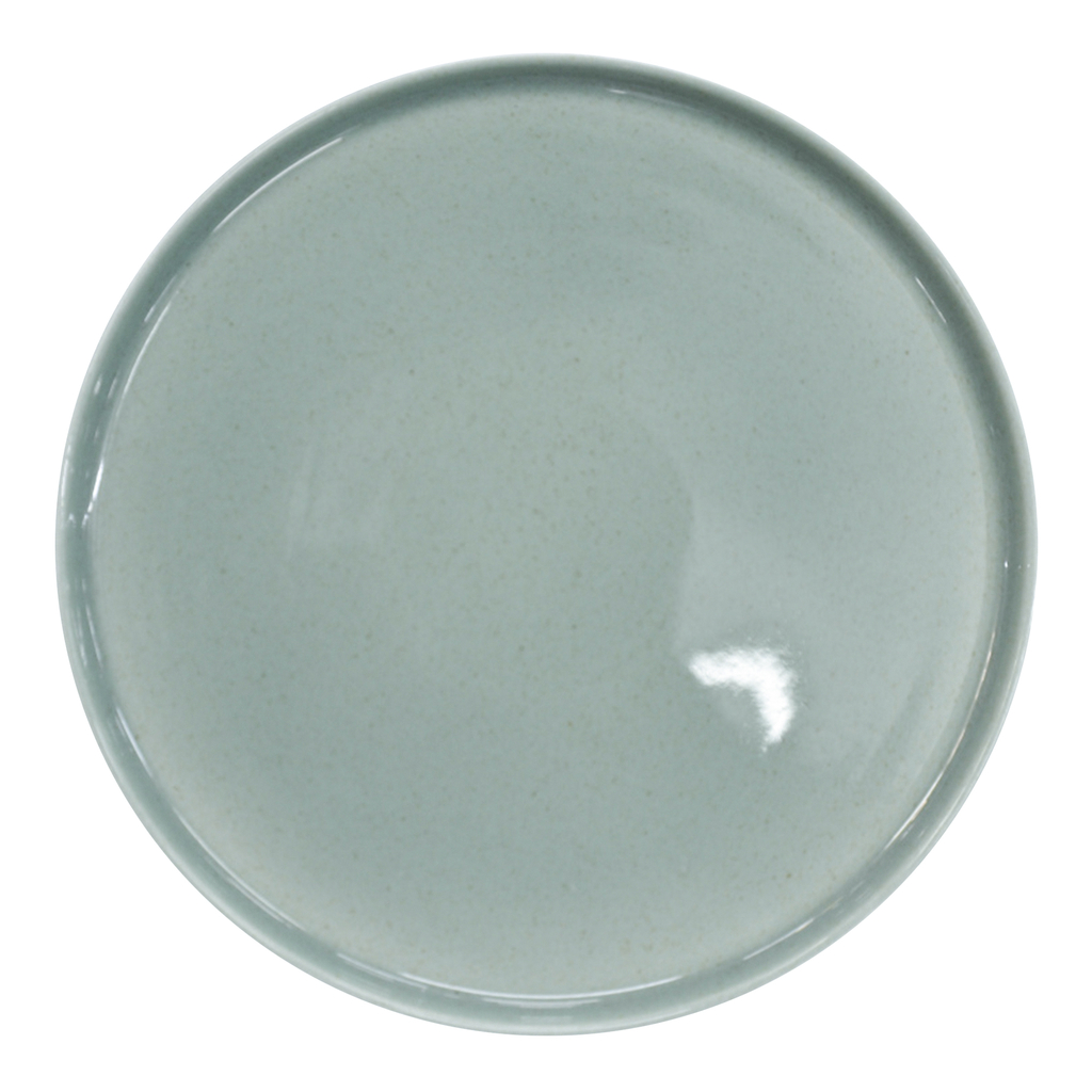 Mělký talíř GRANITE MINT BLUE porcelán Bogucice 26,5 cm