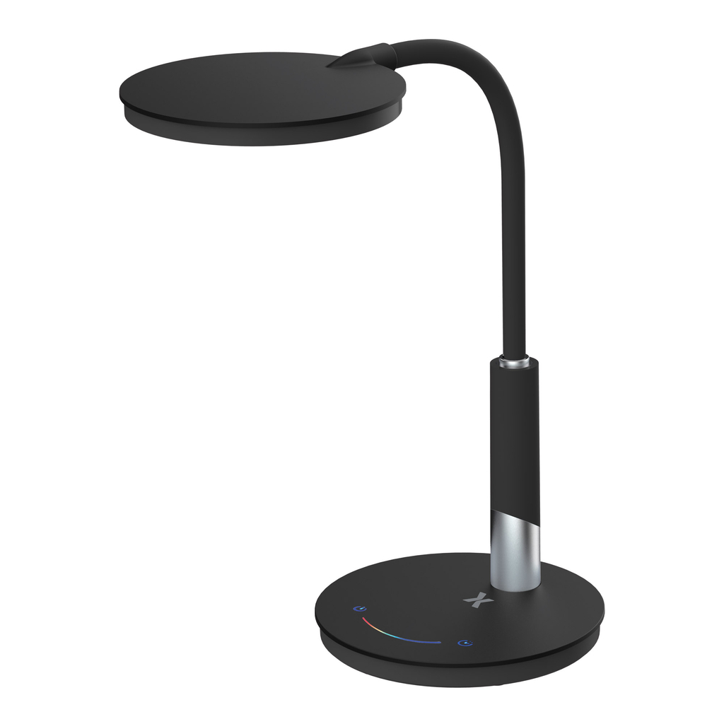 Černá stolní LED lampa PANAMA