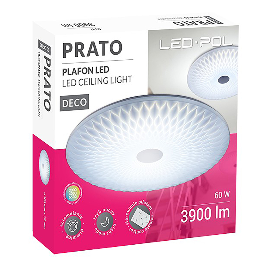 Stropní svítidlo ORO-PRATO LED 60W-DIM