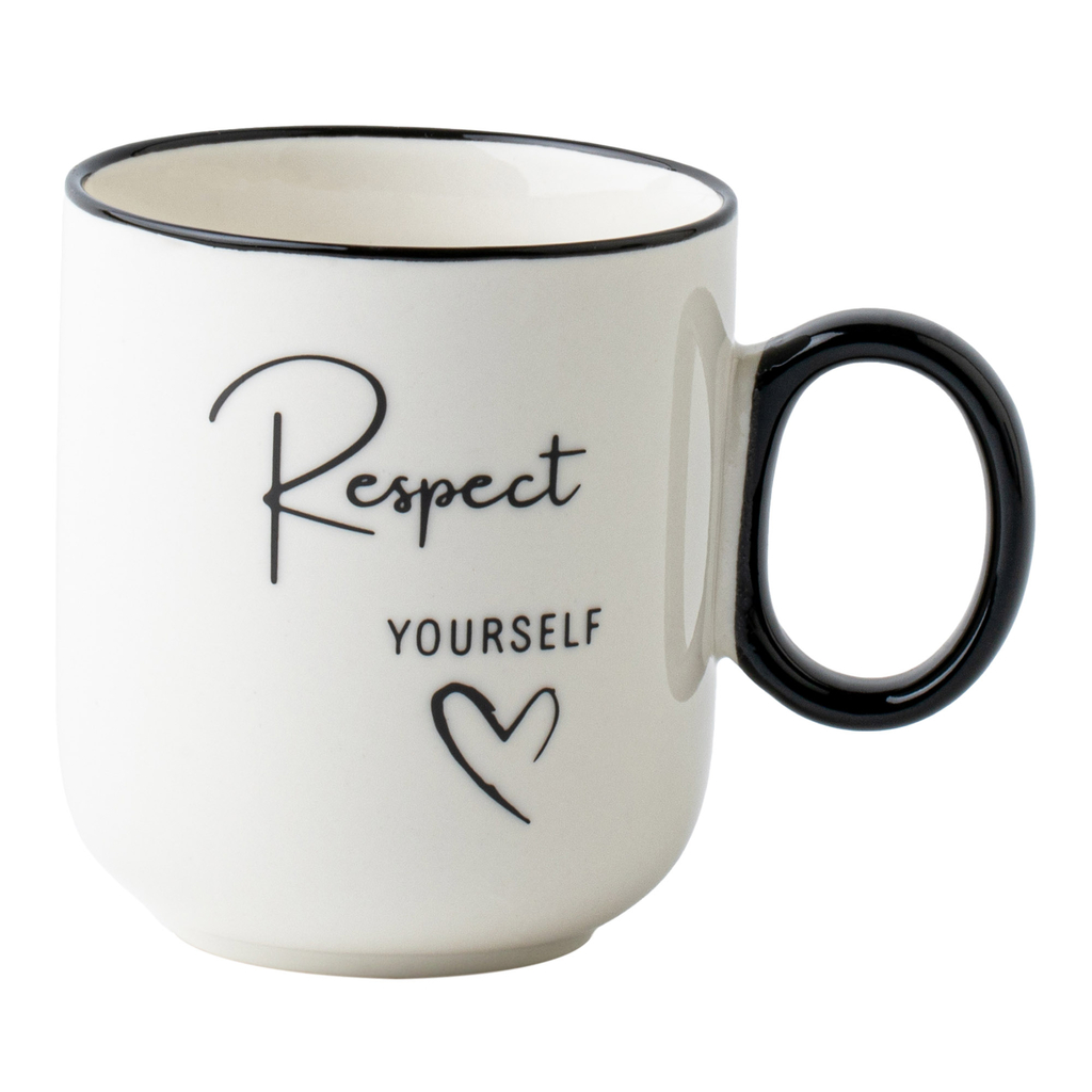 Porcelánový hrnek RESPECT YOURSELF 320 ml