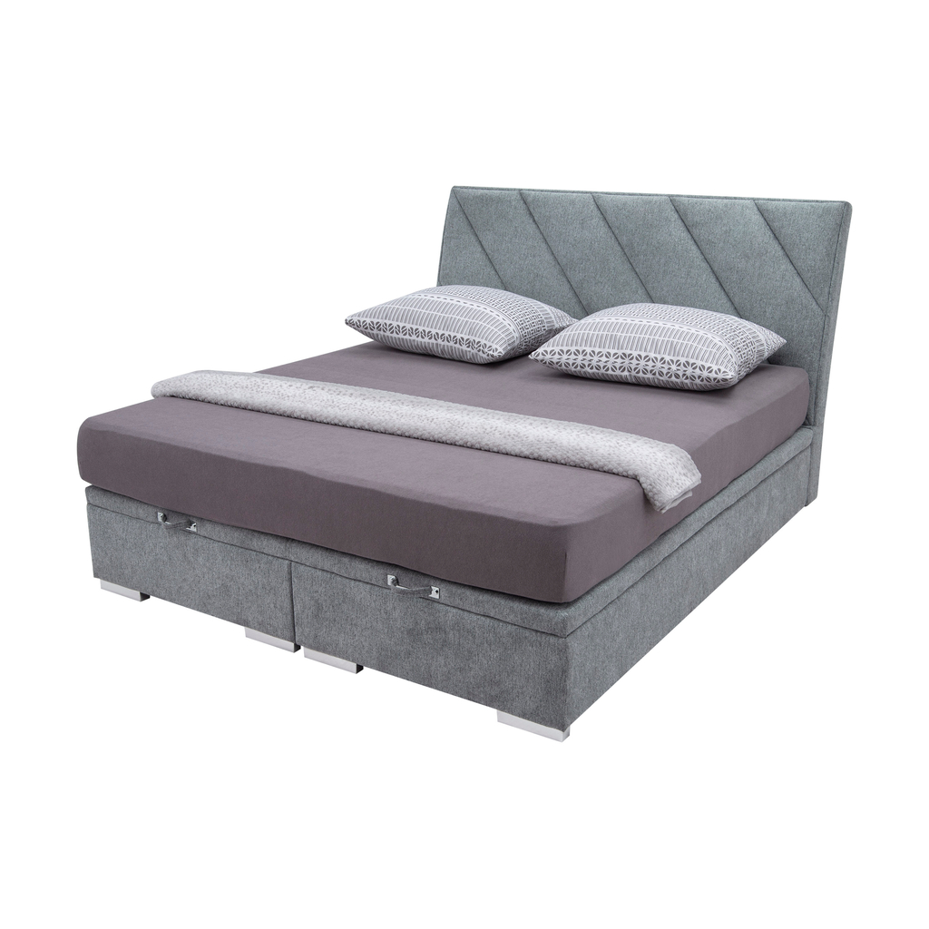 Vysoká postel boxspring LEONARDO 160x200 cm