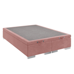 Rám postele boxspring FIBI KP 25 140x200 růžová