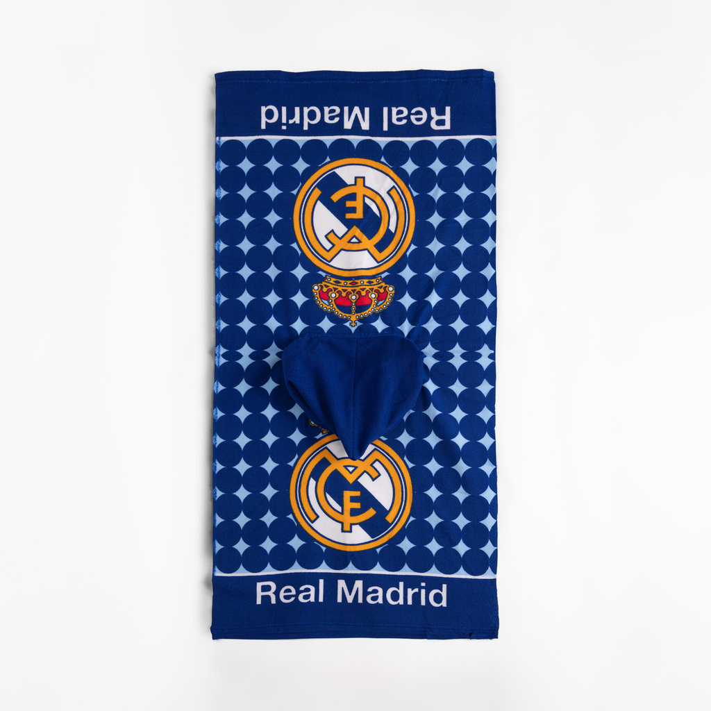 Dětské pončo REAL MADRID 55x110 cm