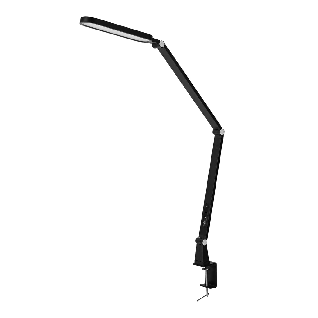 Černá stolní kreslířská LED lampa ORO EPSILON