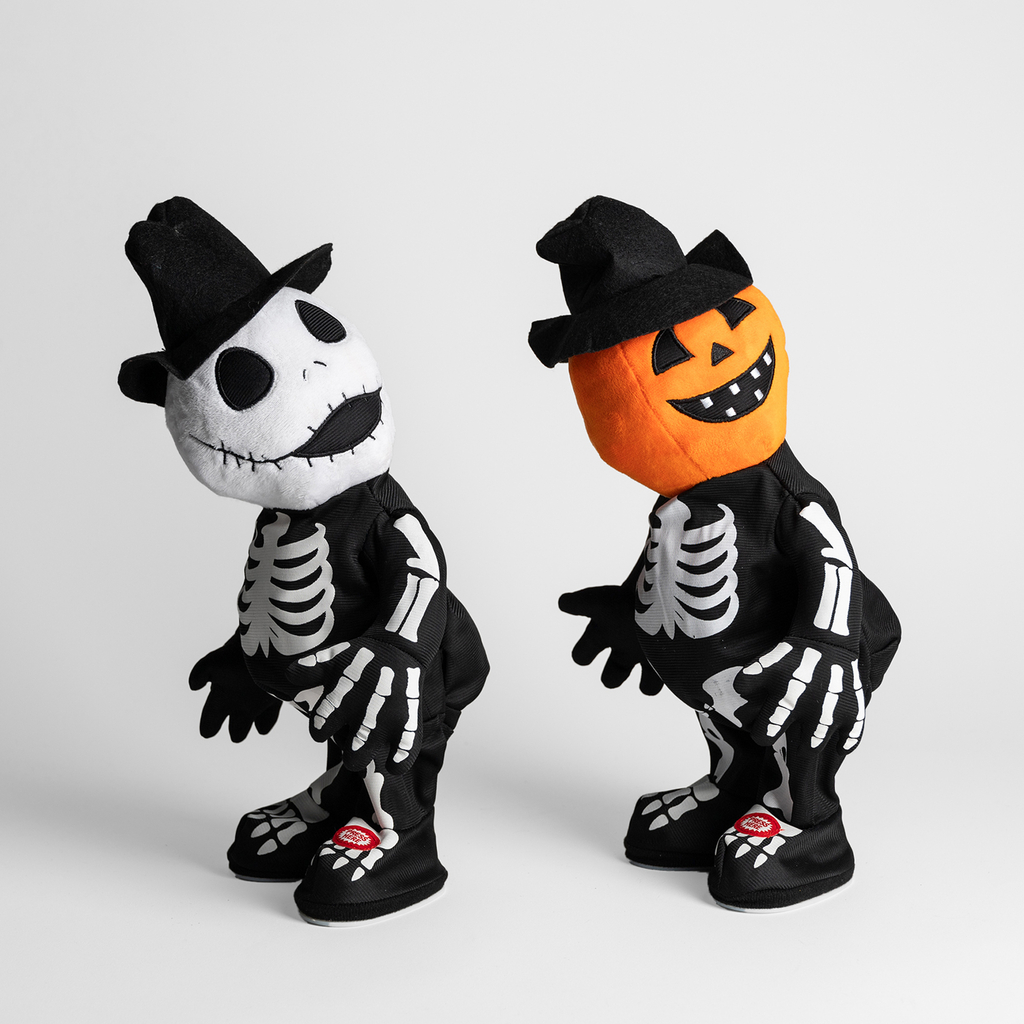 Tančící figurka se zvukem HALLOWEEN MIX 35 cm