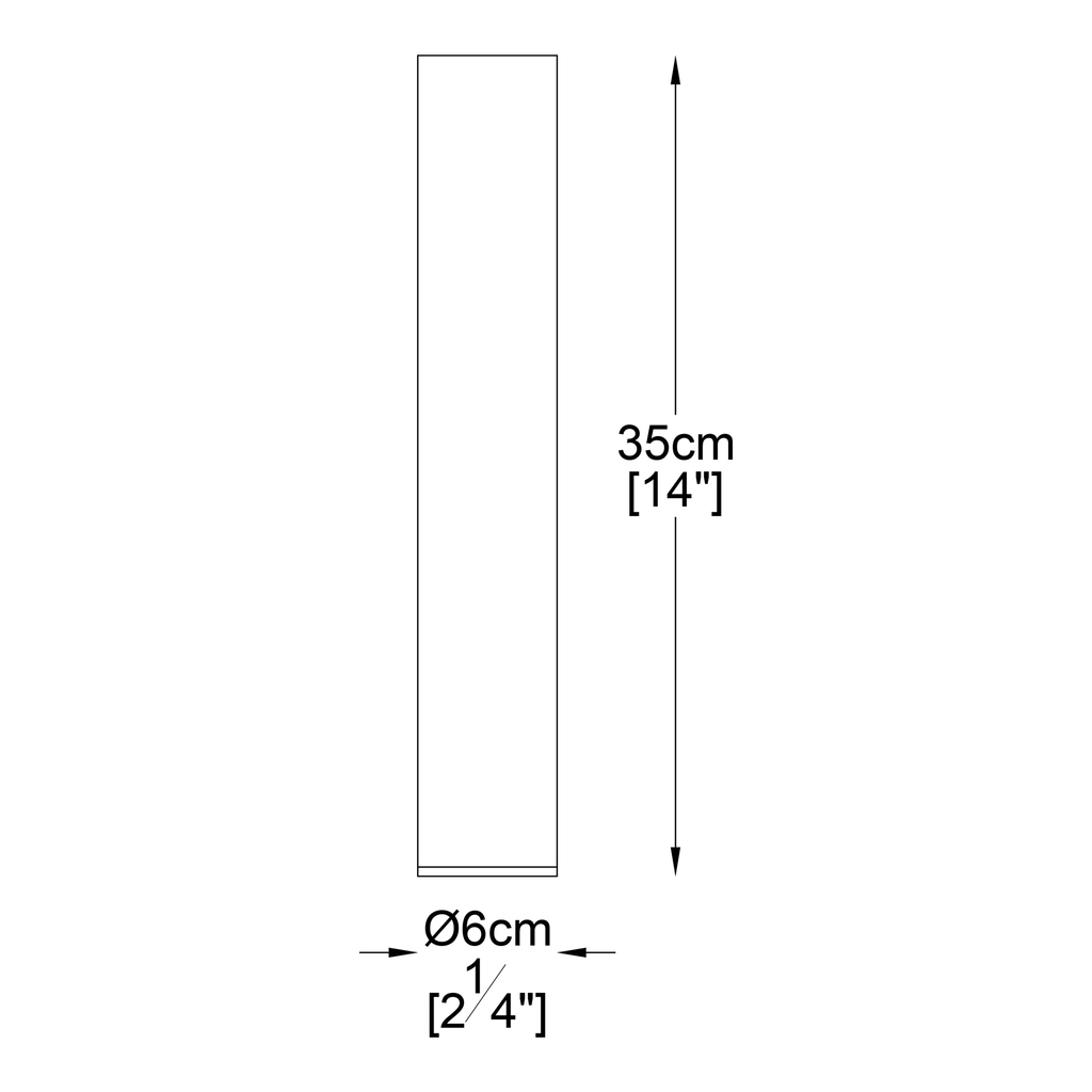 Stropní svítidlo bílé matné LOYA 35 cm