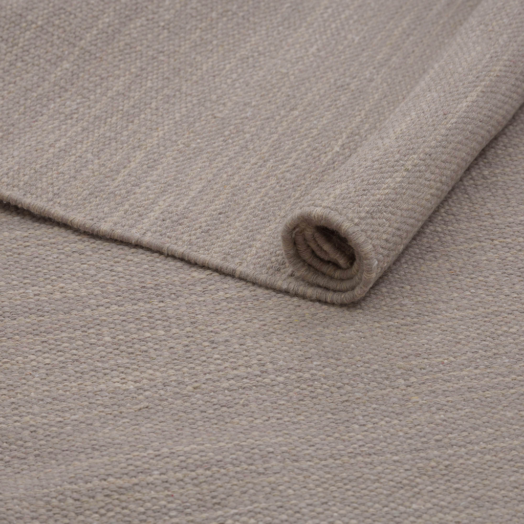 Taupe boho koberec BORG 50x80 cm