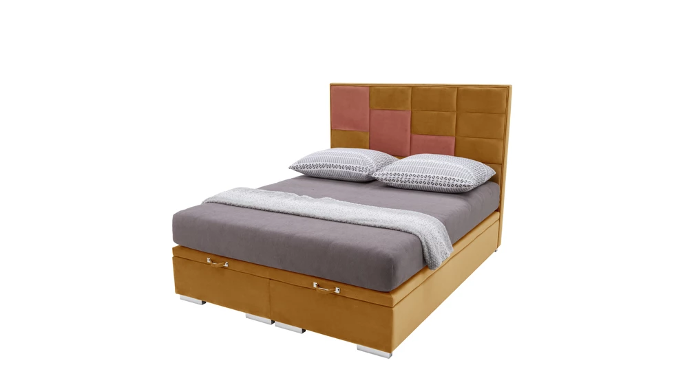 Rám postele boxspring FIBI KP 25 140x200 medová