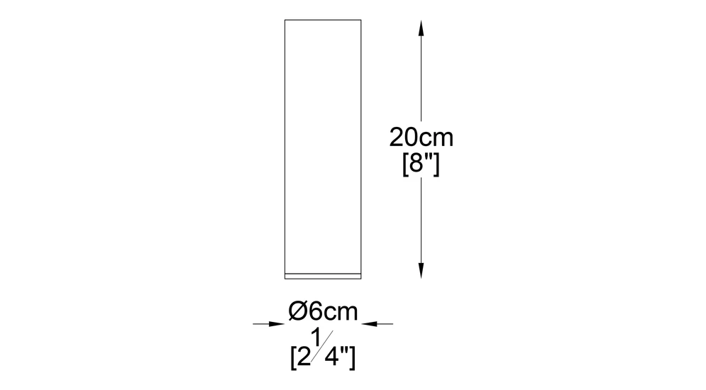 Stropní svítidlo LOYA 20 cm chrom