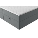 Postel boxspring s topperem LIMAND VISCO 160x200 cm