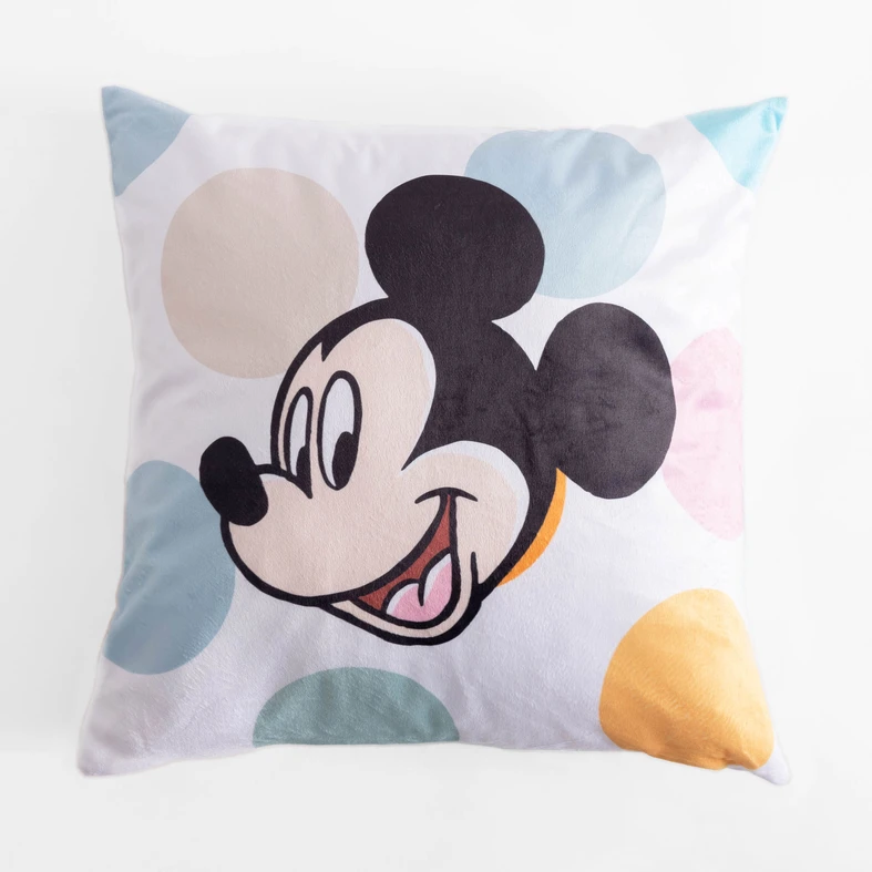 Velurový povlak na polštář MICKEY MINNIE DISNEY 40x40 cm