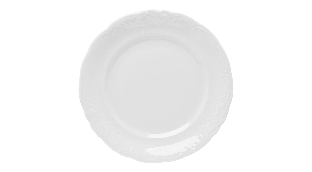 Mělký porcelánový talíř FRYDERYKA 24 cm