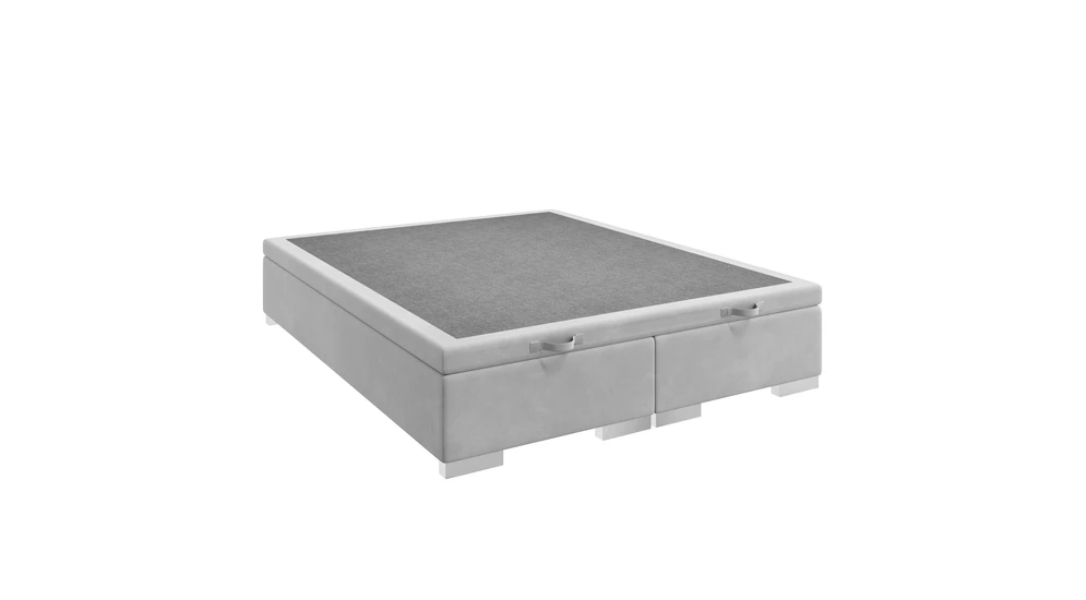 Rám postele boxspring FIBI KP 25 160x200, světle šedý