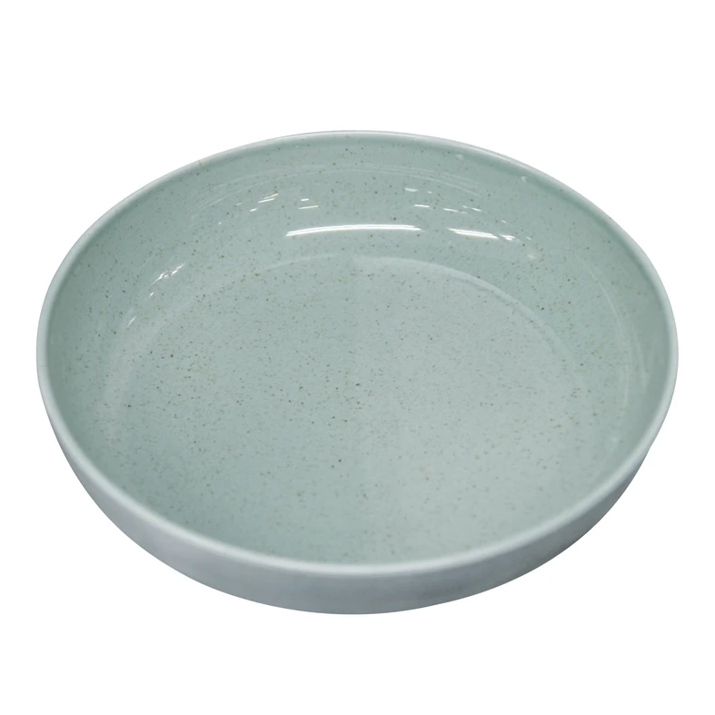 Hluboký talíř GRANITE MINT BLUE porcelán Bogucice 22 cm