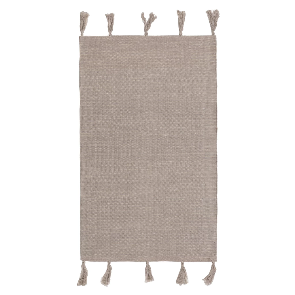 Taupe boho koberec BORG 50x80 cm