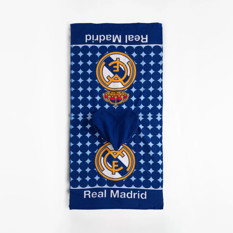 Dětské pončo REAL MADRID 55x110 cm