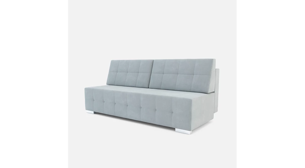 jasnoszara trzyosobowa sofa