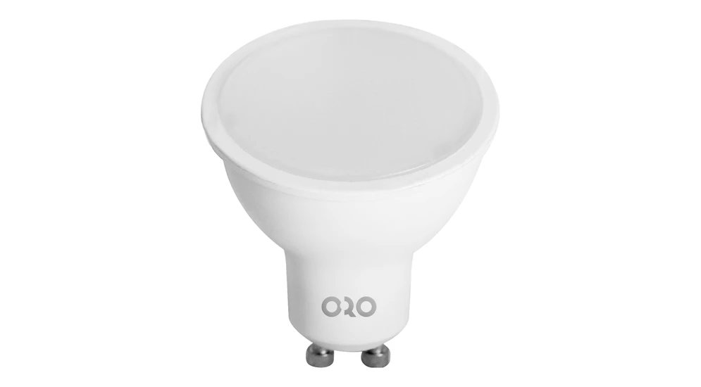 ORO-GU10-TOTO-6,5W-CW studená LED žárovka