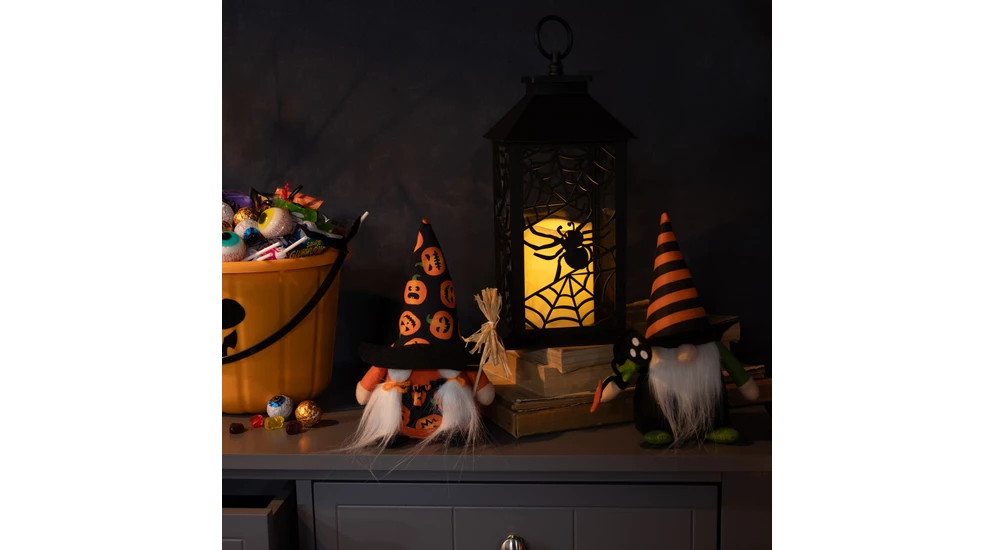 Halloweenská dekorace figurka KLUK SKŘÍTEK 20 cm