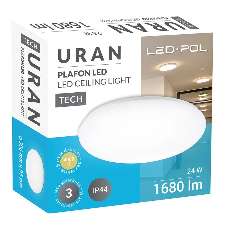 Stropní svítidlo ORO-URAN LED 24W-DW