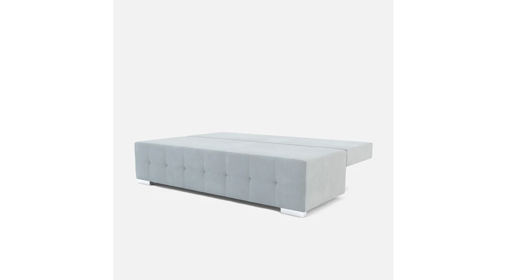 jasnoszara trzyosobowa sofa