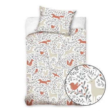 Povlečení do dětské postýlky ZVÍŘÁTKA 90x120 cm