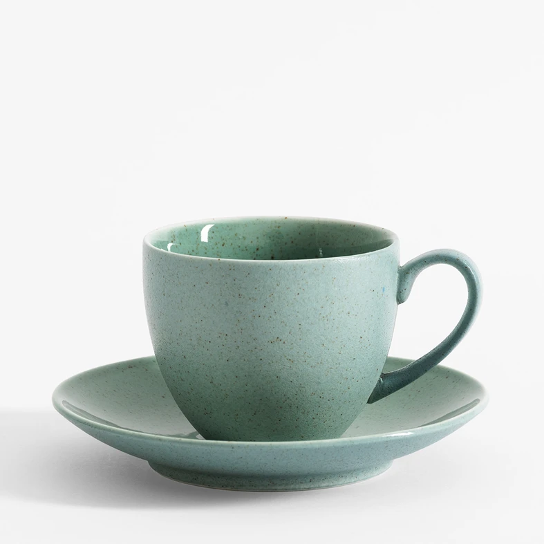 Šálek GRANITE MINT BLUE porcelán Bogucice 300 ml