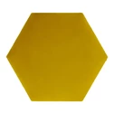 Čalouněný panel FIBI HEXAGON 20x20, medový