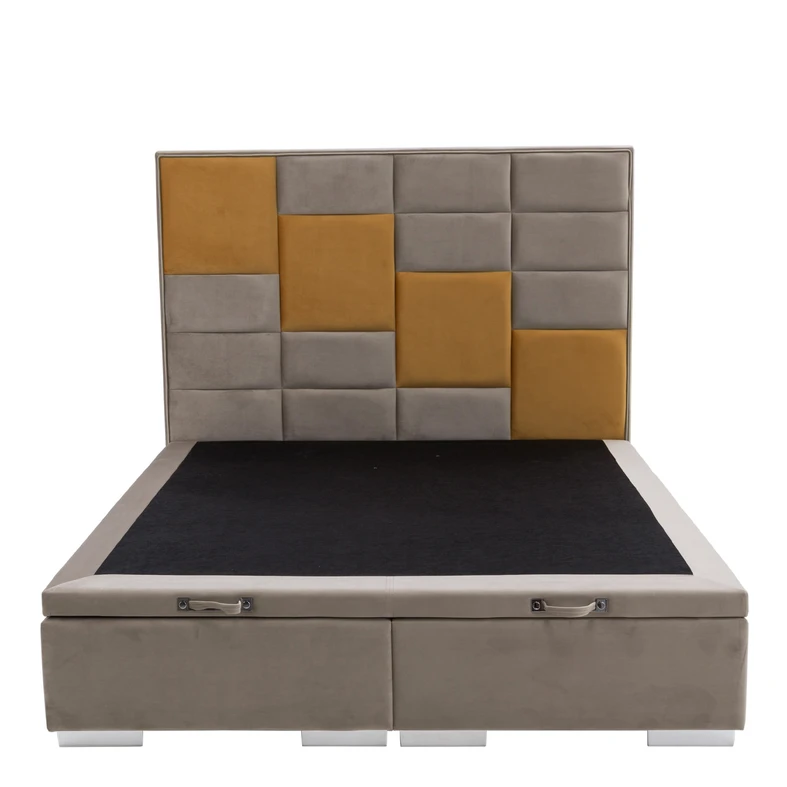 Rám postele boxspring FIBI KP 25 160x200, ořechový